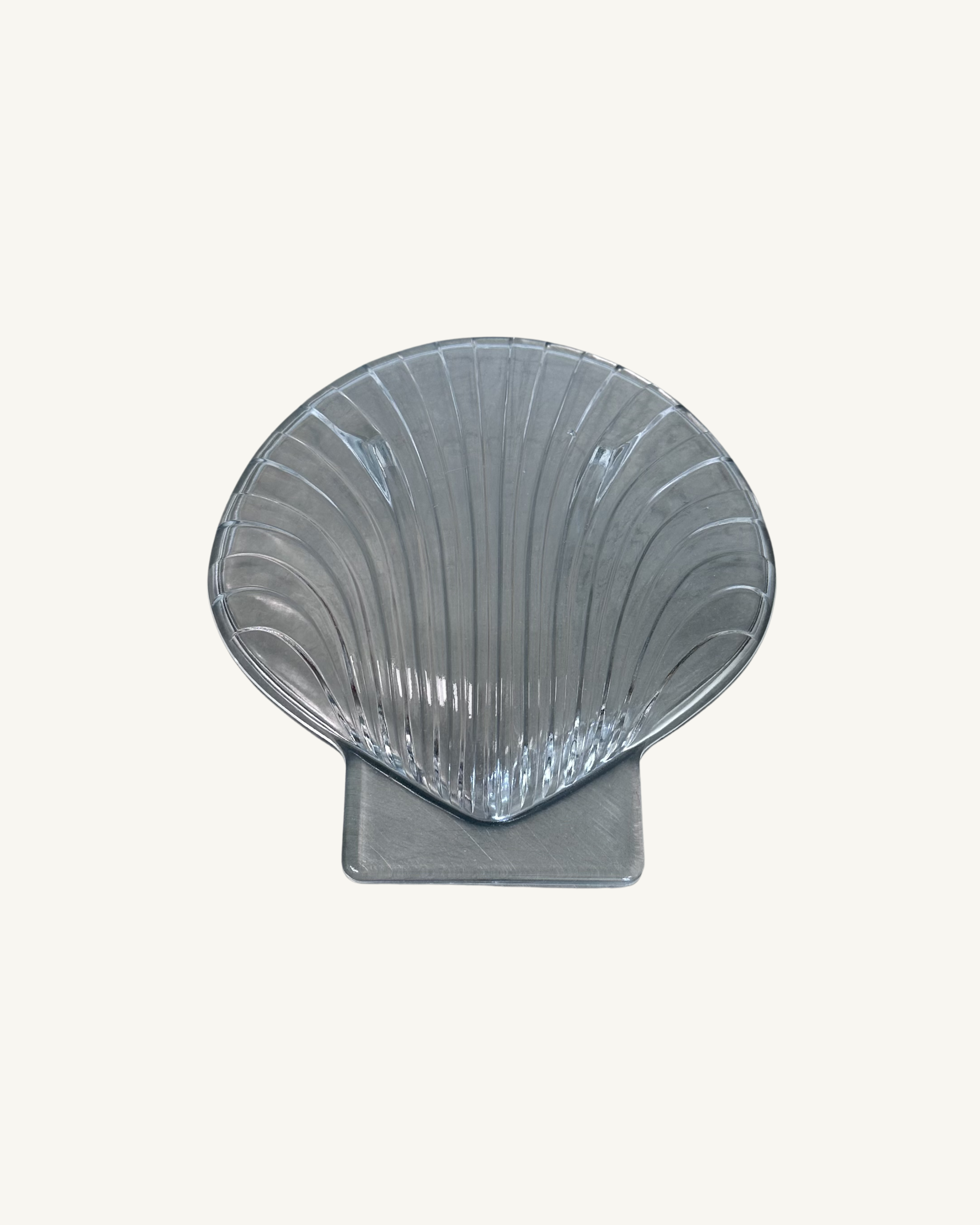 Shell-shaped Glass Dish