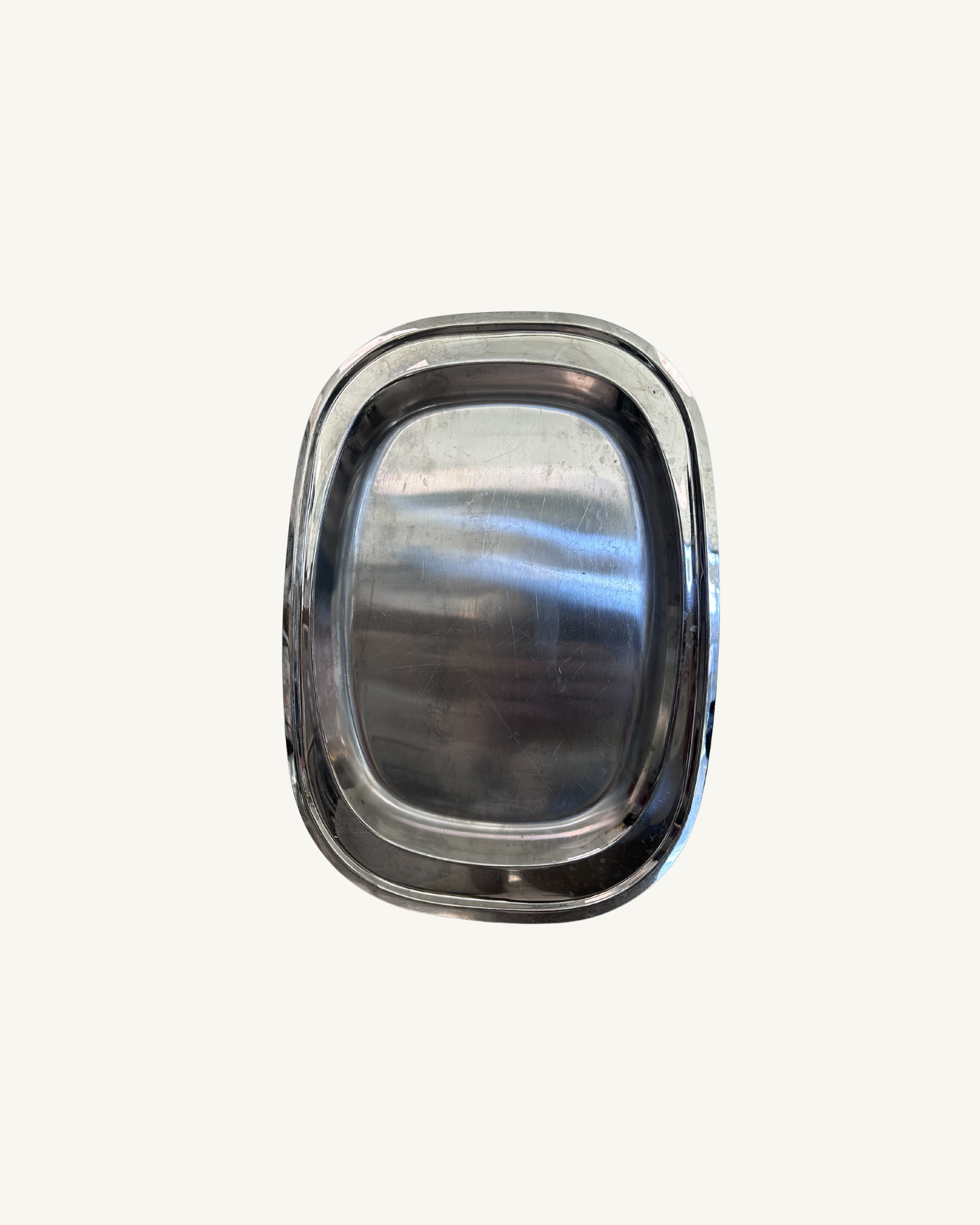 Oval Stainless Steel Tray