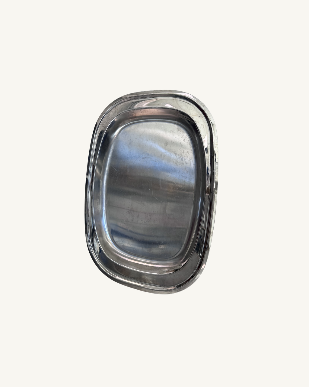 Oval Stainless Steel Tray