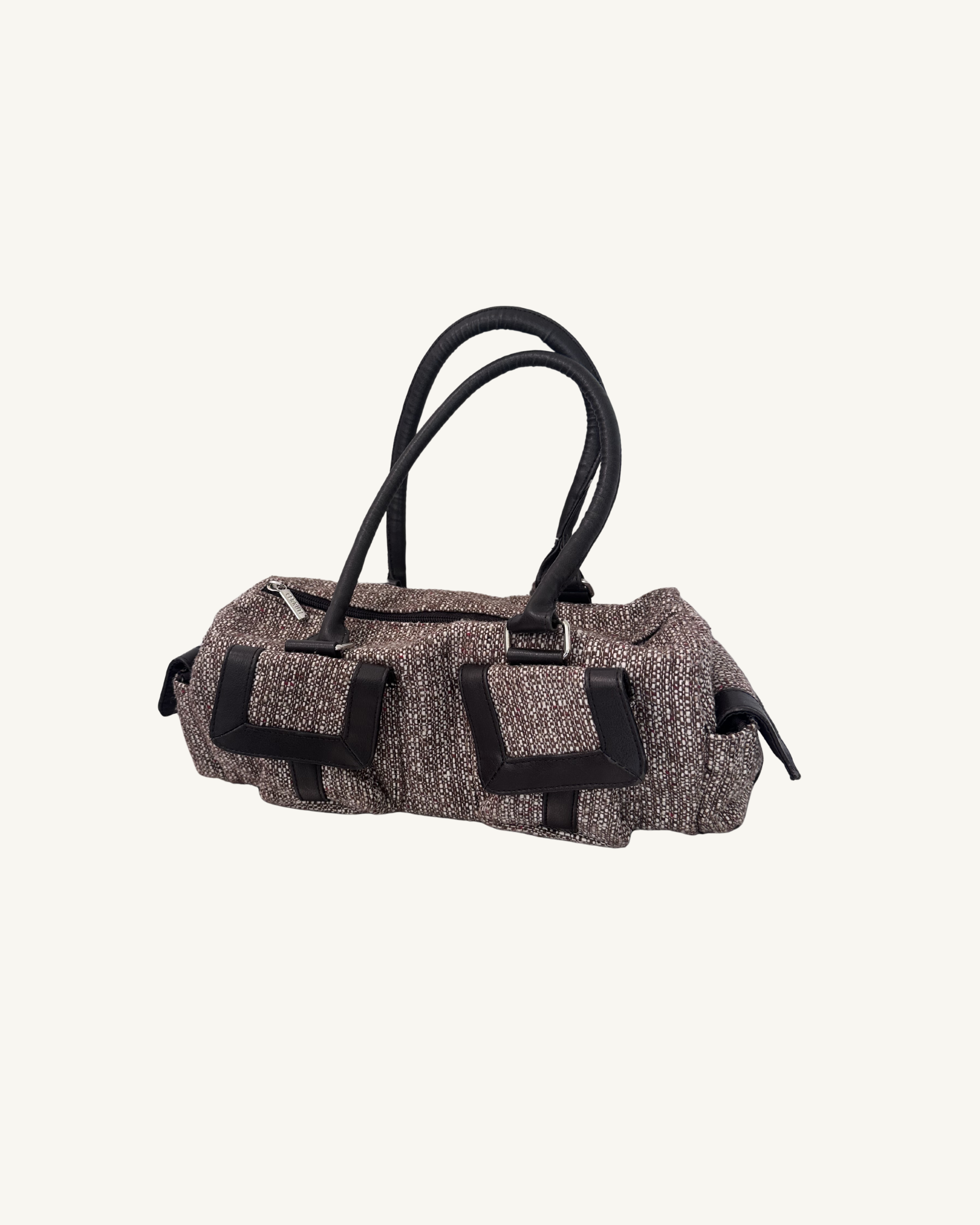 Tweed Brown Bag
