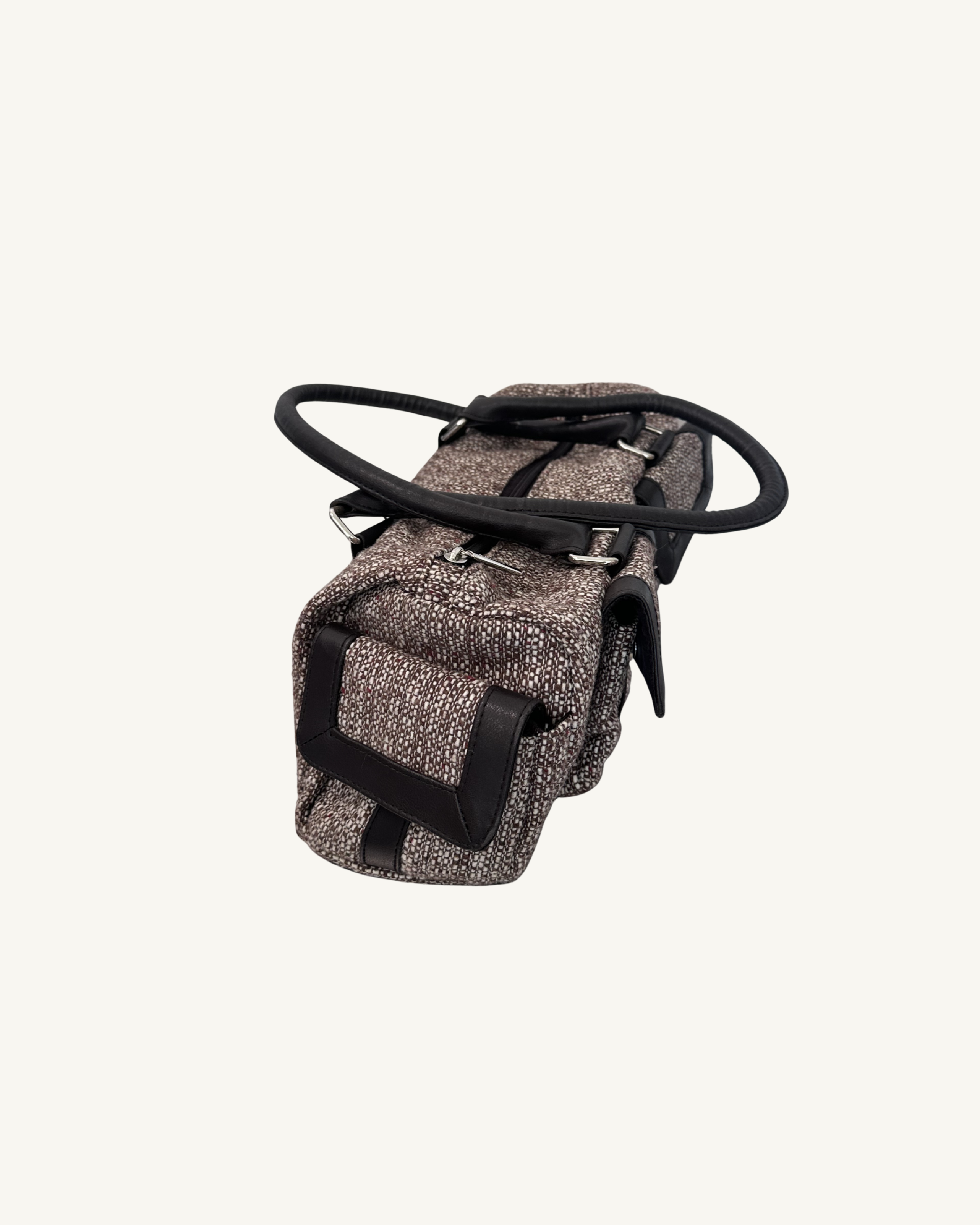 Tweed Brown Bag