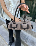 Tweed Brown Bag