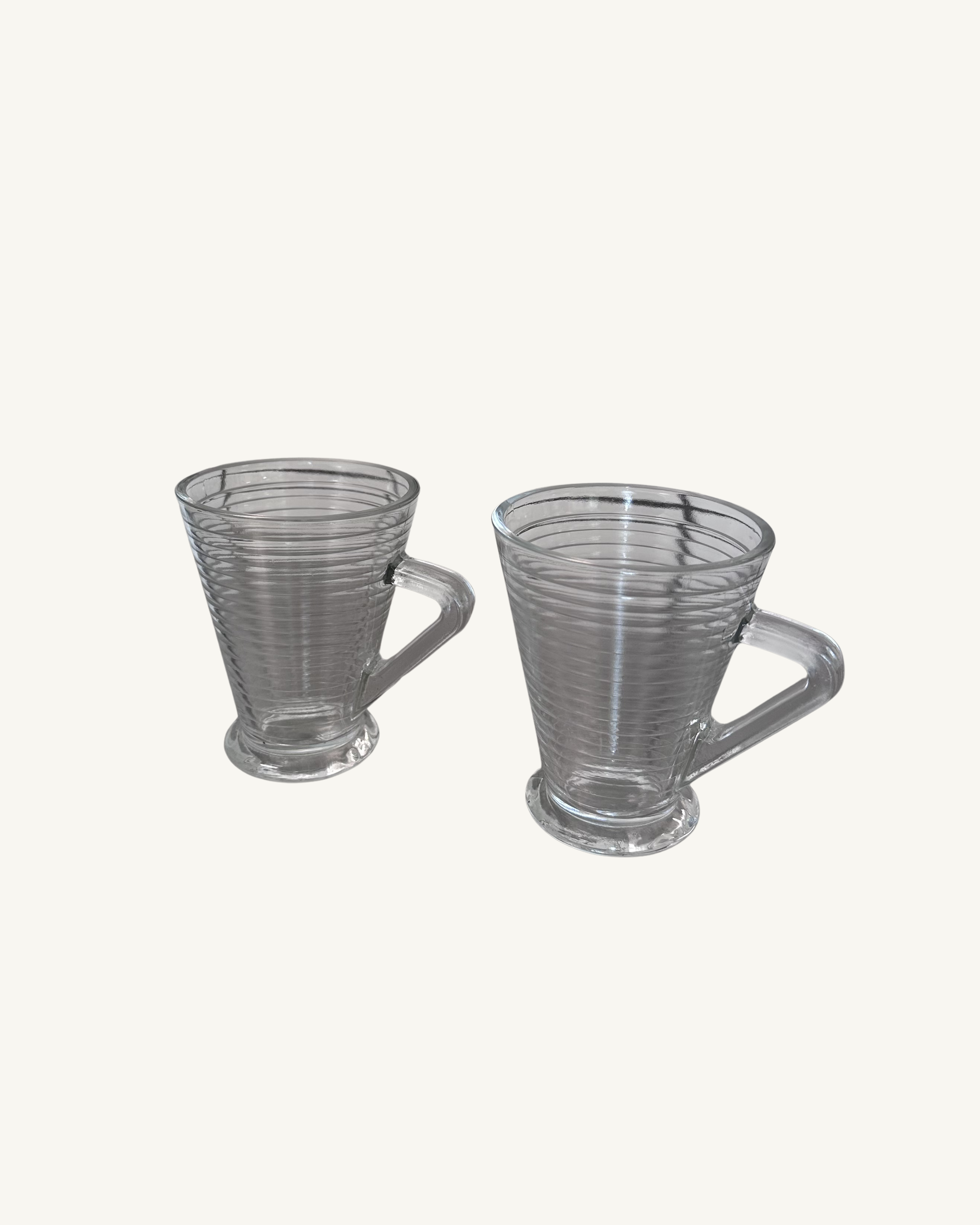 Retro Glass Cups